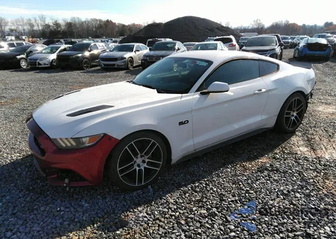 2016 Ford Mustang Gt z USA, uszkodzony, nr VIN 1FA6P8CF2G5324512